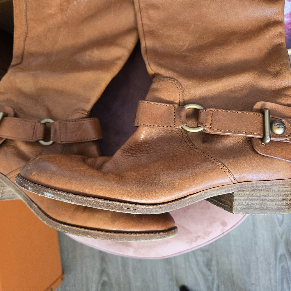 WHISKY BROWN COACH RIDING BOOTS 🐎 - Picture 11 of 16